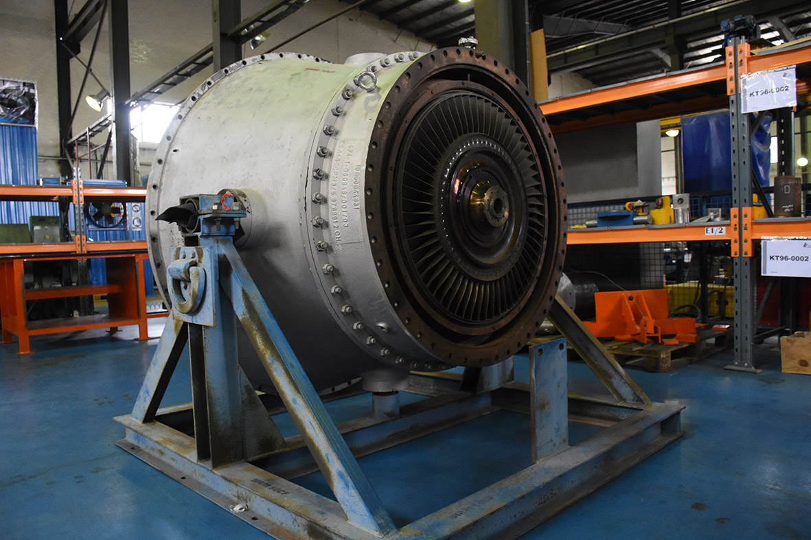 Overhaul of gas turbines MAN TURBO